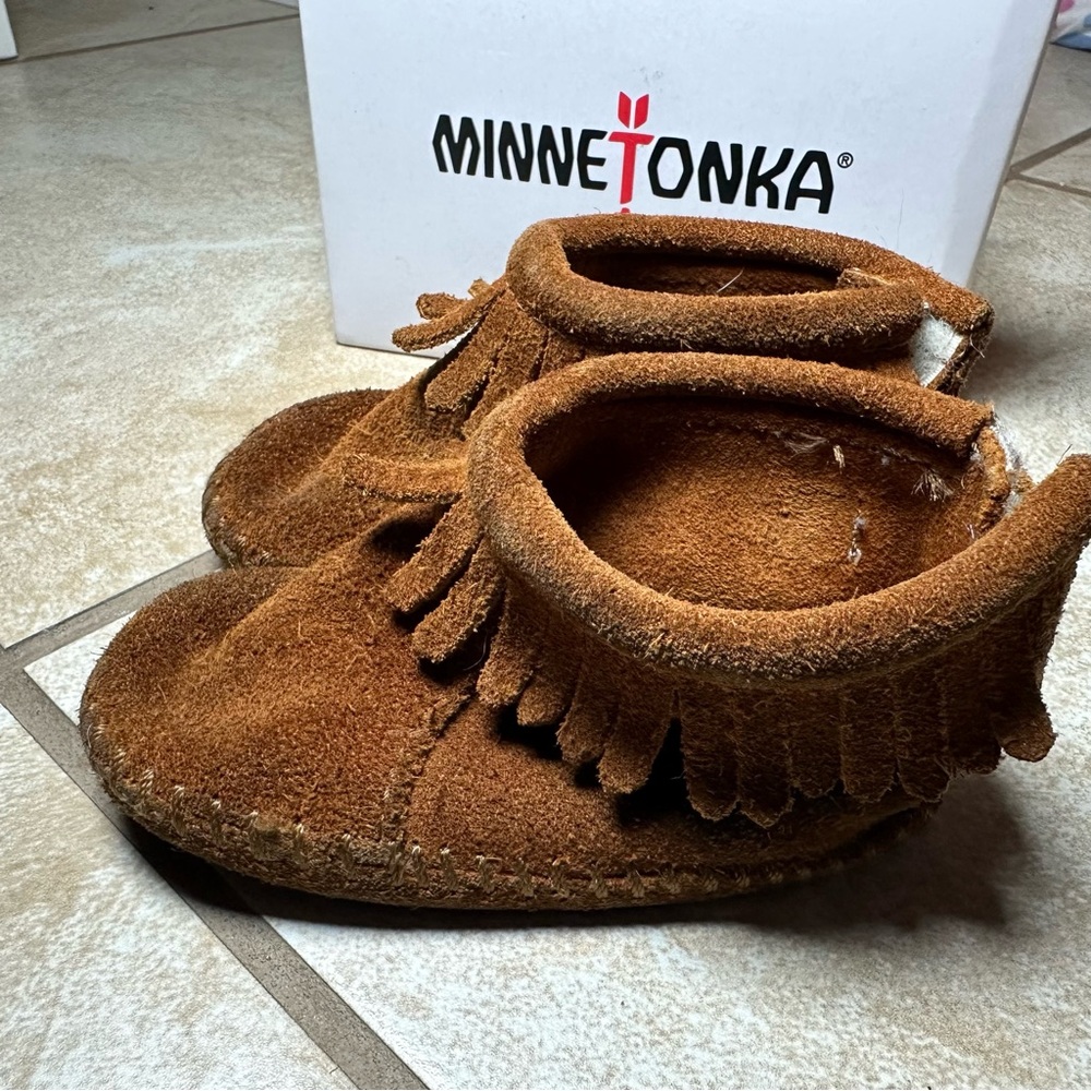 Minnetonka Baby Brown Booties